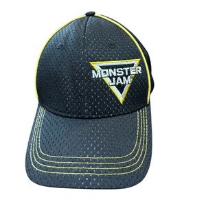 Monster Jam Black and Yellow Cap